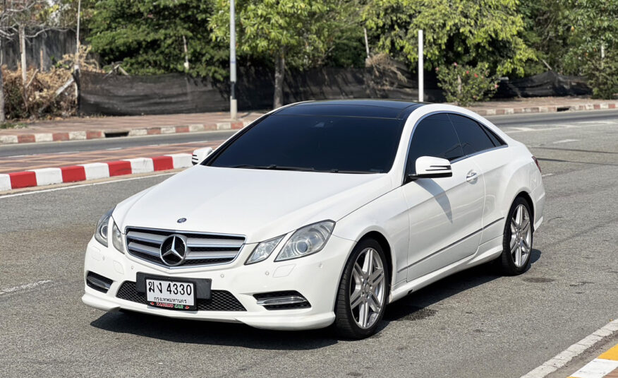 BENZ E-Class E200 1.8 CGI COUPE 2013