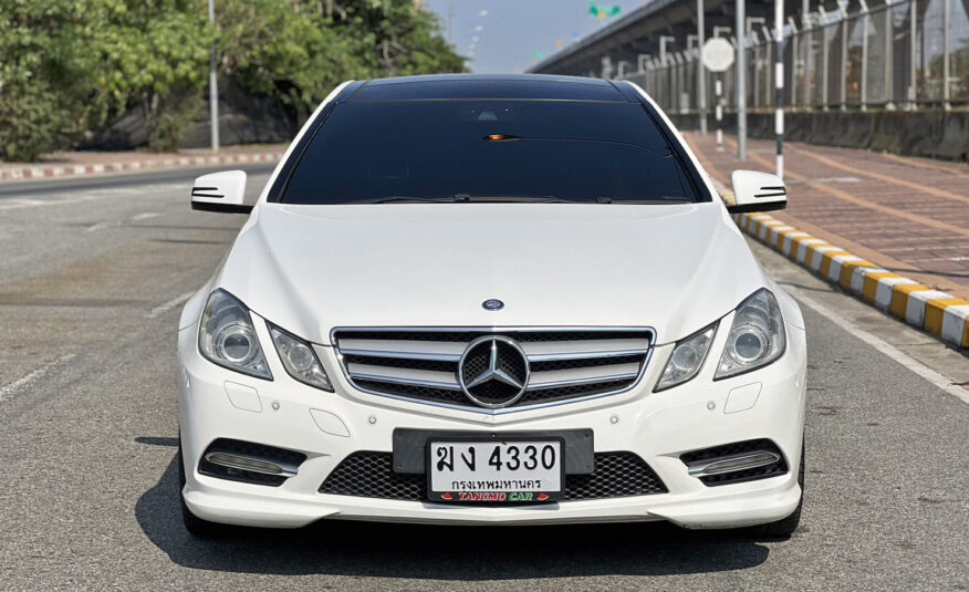 BENZ E-Class E200 1.8 CGI COUPE 2013