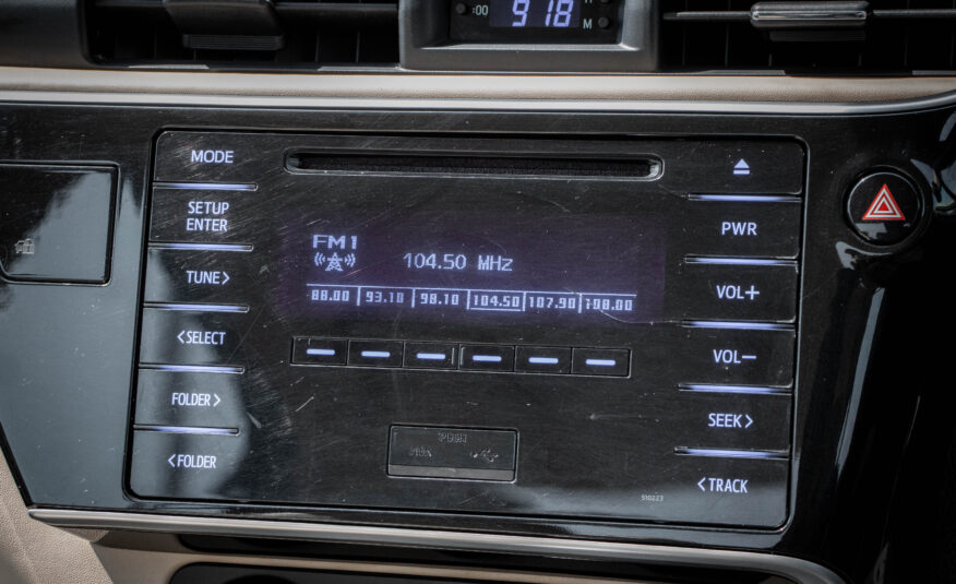 TOYOTA ALTIS 1.6 G 2017
