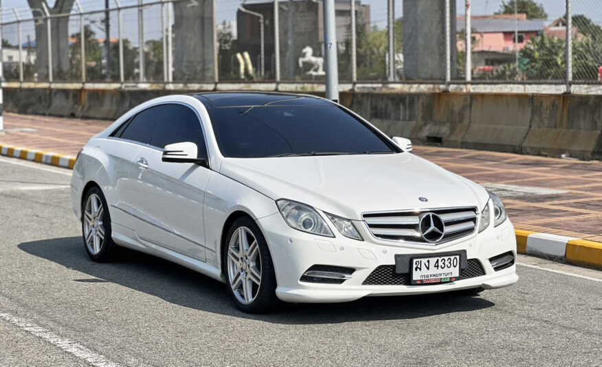 BENZ E-Class E200 1.8 CGI COUPE 2013