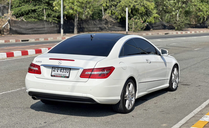 BENZ E-Class E200 1.8 CGI COUPE 2013