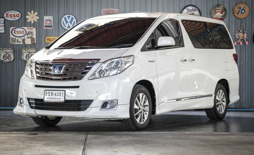 TOYOTA ALPHARD 2.4  HYBRID E-FOUR 2013