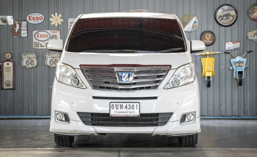 TOYOTA ALPHARD 2.4  HYBRID E-FOUR 2013