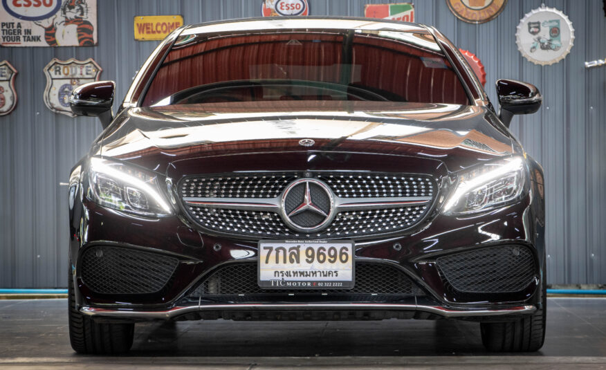 BENZ C250 2.0 COUPE AMG 2018