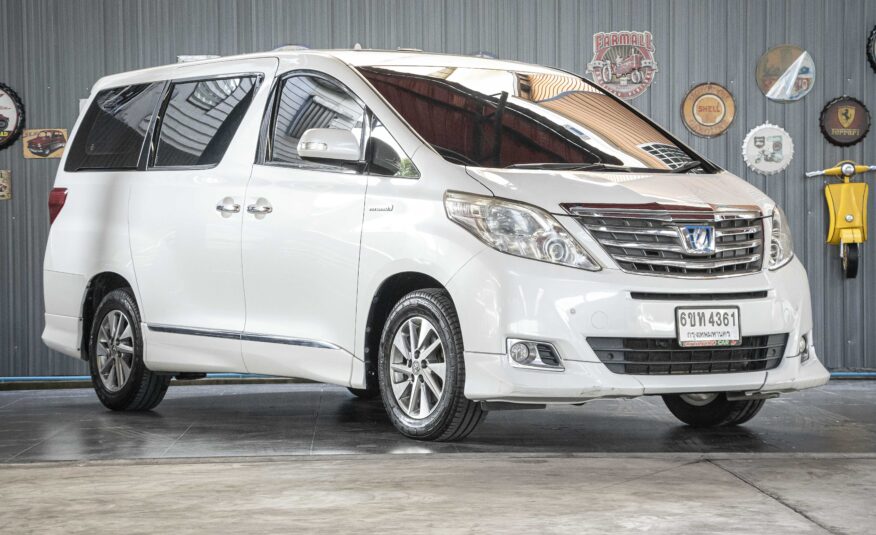 TOYOTA ALPHARD 2.4  HYBRID E-FOUR 2013