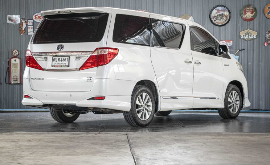 TOYOTA ALPHARD 2.4  HYBRID E-FOUR 2013