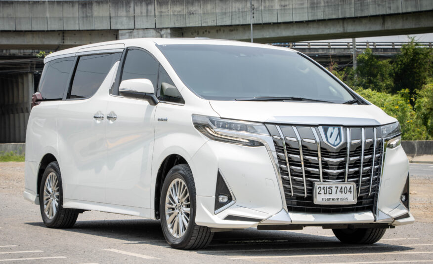 TOYOTA ALPHARD 2.5 HYBRID E-FOUR ปี2022