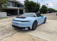 Porsche  911/992 Targa 4S สีพิเศษ CUSTOM COLOUR BLUE PASTEL (GULF BLUE)  ปี 2021 วิ่ง 4,500 กม.
