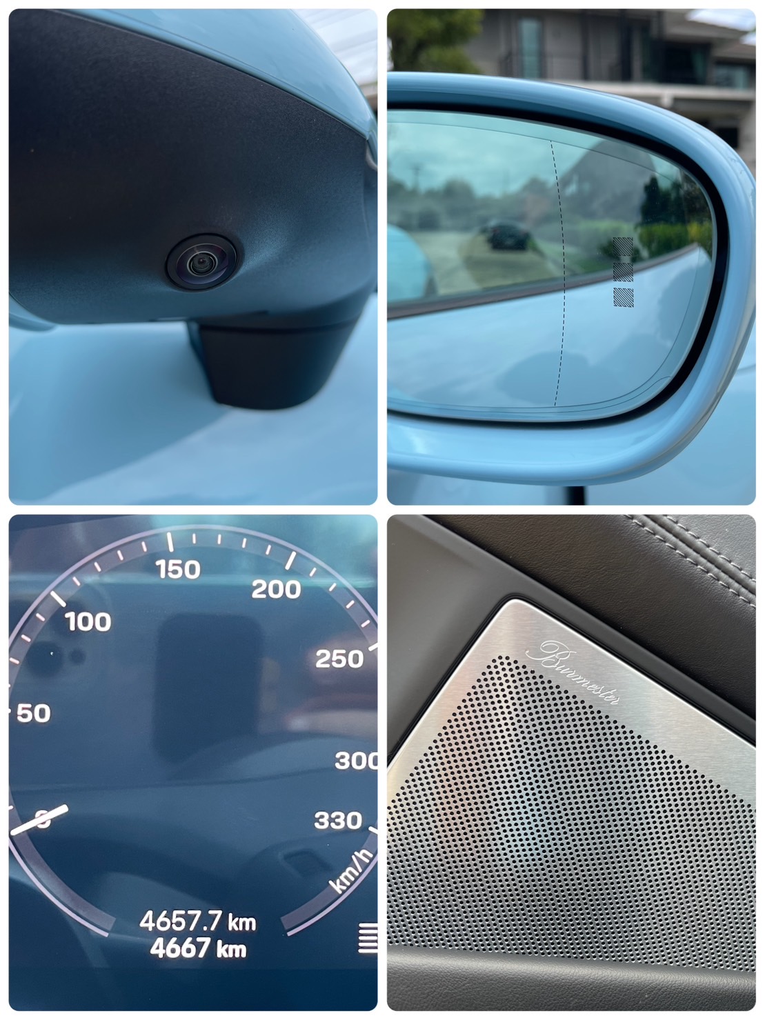 Porsche 911/992 Targa 4S สีพิเศษ CUSTOM COLOUR BLUE PASTEL (GULF BLUE) ปี 2021 วิ่ง 4,500 กม.