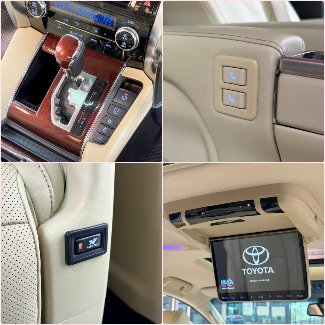 TOYOTA ALPHARD 2.5 HYBRID E-FOUR ปี2017