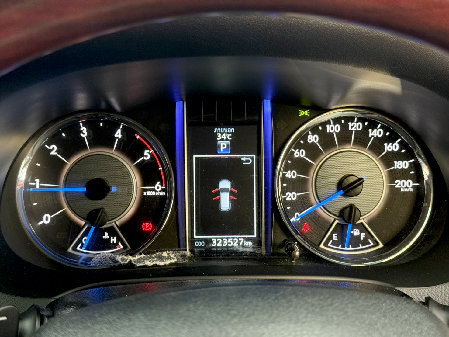 TOYOTA FORTUNER 2.4 V 2WD 2016